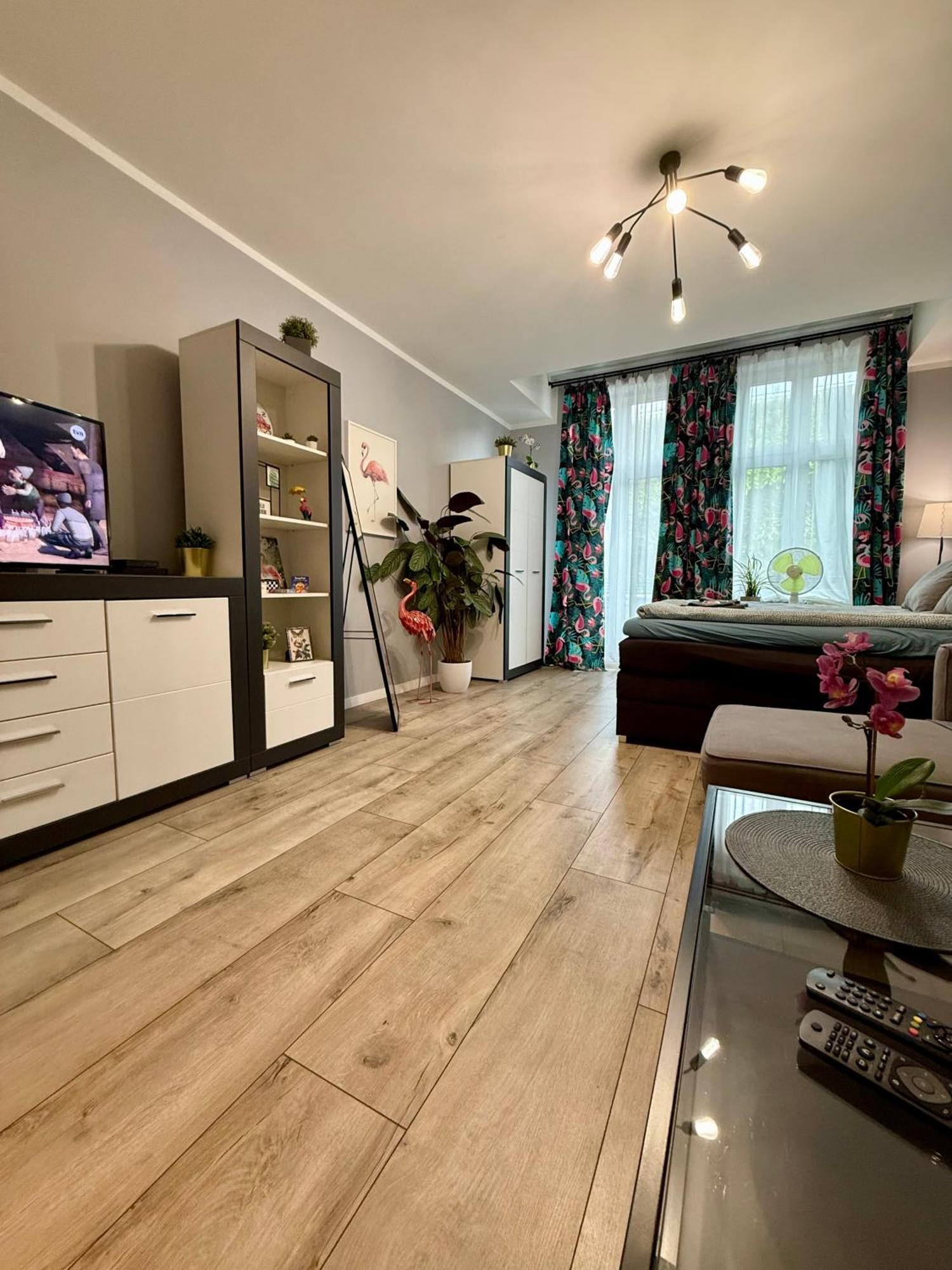 Apartament Flaming Deluxe Z Balkonem - Scisle Centrum Naprzeciwko Pkp I Pks - Self Check In - Darmowy Parking - Pozne Wymeldowanie Do 12 - Wystawiamy Fv Opole Esterno foto