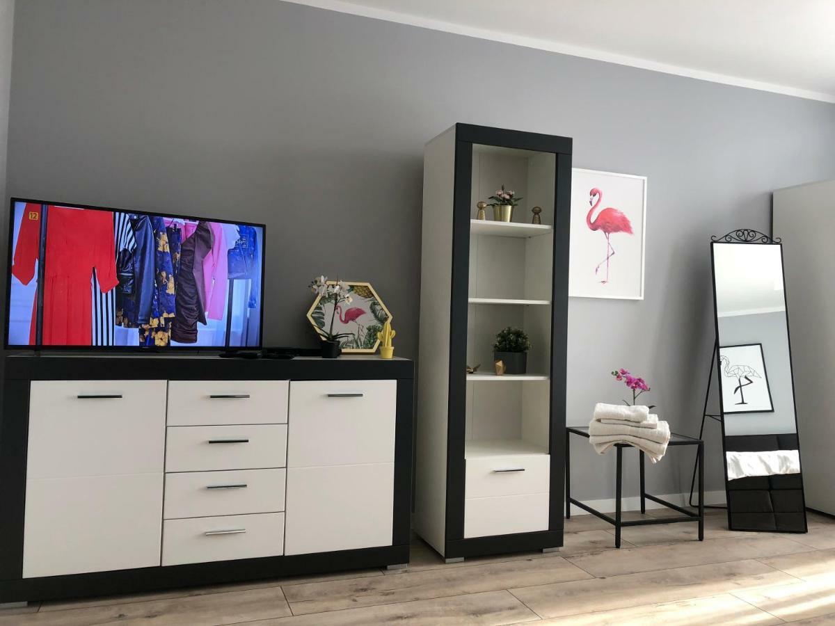 Apartament Flaming Deluxe Z Balkonem - Scisle Centrum Naprzeciwko Pkp I Pks - Self Check In - Darmowy Parking - Pozne Wymeldowanie Do 12 - Wystawiamy Fv Opole Esterno foto